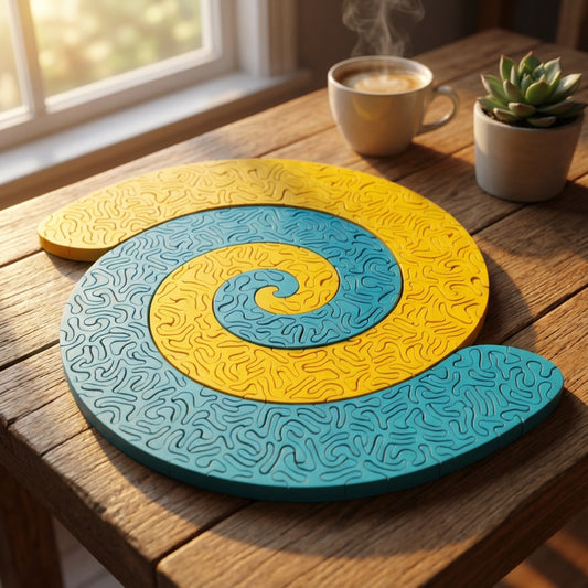 SpiraMind™ – Puzzle 3D Artistico a Spirale 🌀