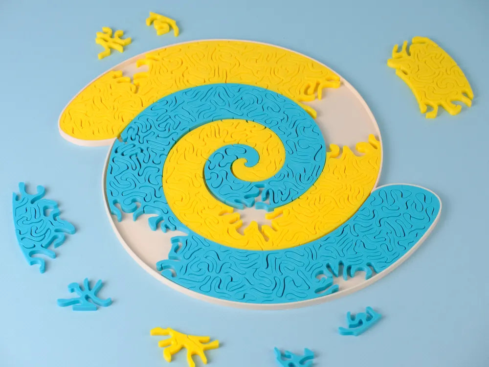 SpiraMind™ – Puzzle 3D Artistico a Spirale 🌀
