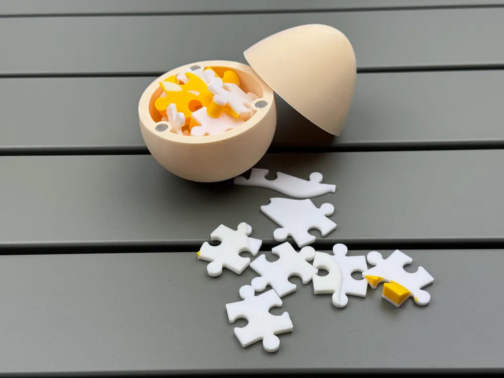 EggMind™ – Puzzle 3D Creativo a Forma di Uovo 🍳🧩