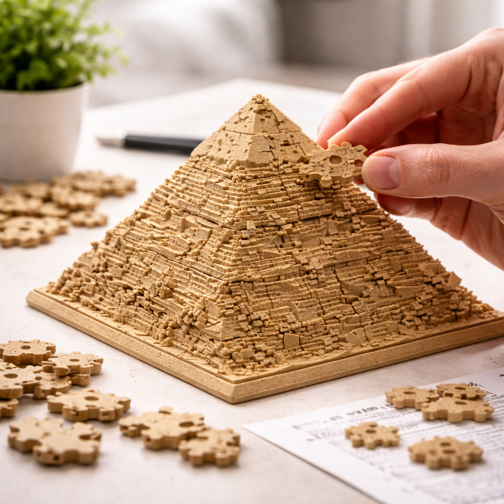 Pyramind™ – Puzzle 3D Architettonico 🧩