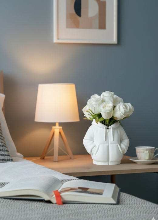 Bloom Hoodie – Portaoggetti & Vaso Decorativo 🌼