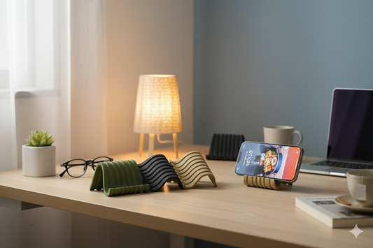 WaveDock – Supporto da Scrivania per Smartphone 📱