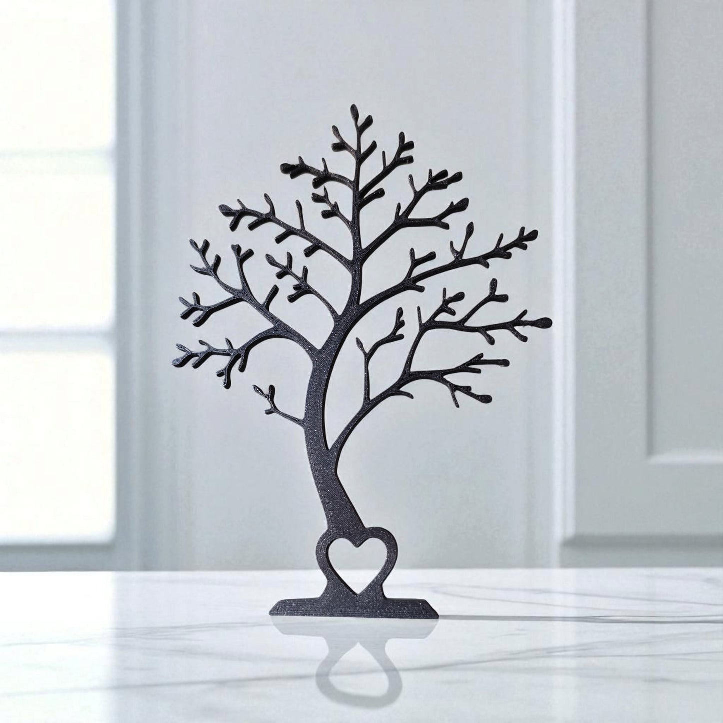 Arboris Cuore Nero – Decorazione d’Arredo Minimal 🌳🖤