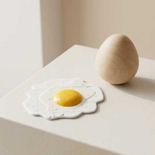 EggMind™ – Puzzle 3D Creativo a Forma di Uovo 🍳🧩