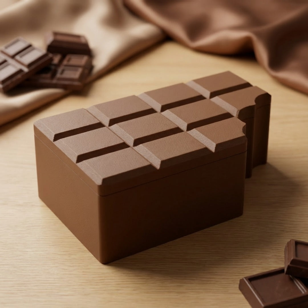 ChocoVault Box – Scatola portaoggetti design 🍫
